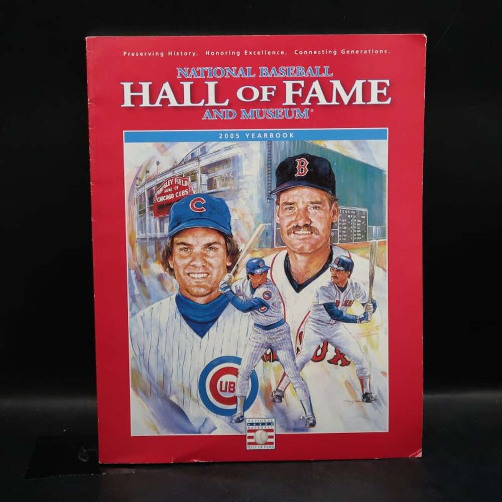 2005 National Baseball Hall of Fame and Museum Yearbook Inductees Boggs Sandberg